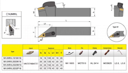Uchwyt narzędziowy cylindryczny CNC 93 stopnie narzędzie tokarskie cylindryczne MVJNR1616K16 2020K 7.png