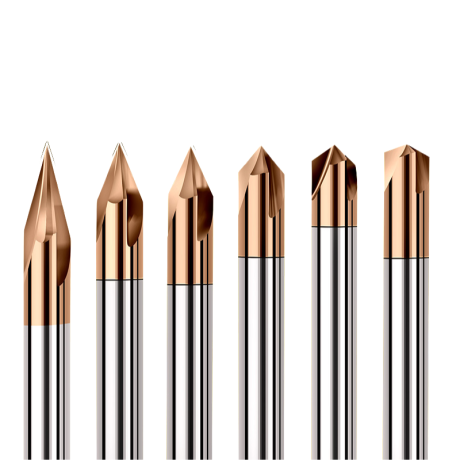 Przejdź do produktu Fazownik VHM Węglik Nakiełek 2/3 ostrzowy Powłoka TiSiN | 30° 40° 45° 50° 60° 70° 80° 90° 100° 110° 120° 130° 140° 150°