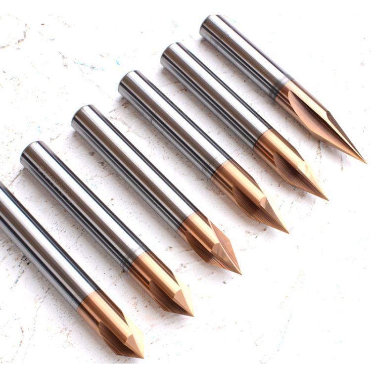 \Fazownik VHM Węglik Nakiełek 2/3 ostrzowy Powłoka TiSiN | 30° 40° 45° 50° 60° 70° 80° 90° 100° 110° 120° 130° 140° 150°