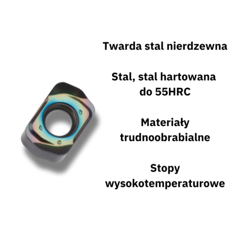 Płytki wieloostrzowe LNMU 0202 high feed | ODPORNE NA ZUŻYCIE LNMU0202 (10szt.)