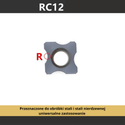 Płytki wymienne do frezu QuadRad RC (1szt.)