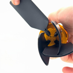 Wiatrak do usuwania wiórów CNC