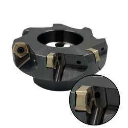 Głowica do planowania MFPN66 z chłodzeniem wewnętrznym na płytki PNMU090508 - chwyt nasadzany FMB