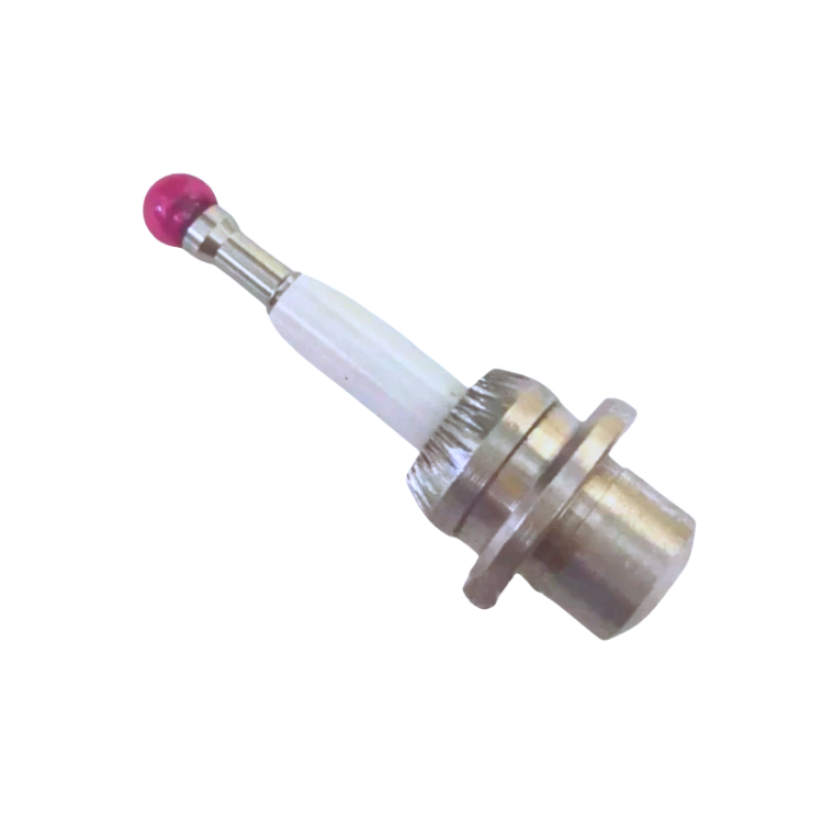 Premium HAIMER 3D Tester Koncówka Rylec Zamiennik z Rubinową Końcówką, Średnica 4 mm, M3, Ceramiczny Trzpień