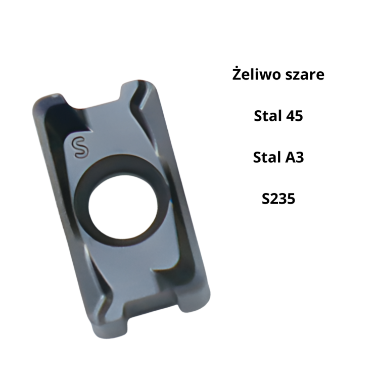 Płytki wieloostrzowe LNPU110408/LNMX do głowicy LN11 | odporne na zużycie (10 szt.)