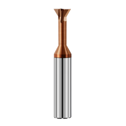 Frez 4-ostrzowy "jaskółczy ogon" dovetail VHM - 30°,45°, 60°, 75° TiSiN