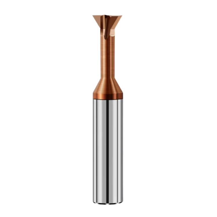 Frez 4-ostrzowy "jaskółczy ogon" dovetail VHM - 30°,45°, 60°, 75° TiSiN