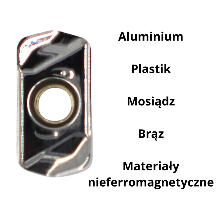 Płytki wieloostrzowe LNMU 0303ZER high feed | ODPORNE NA ZUŻYCIE
