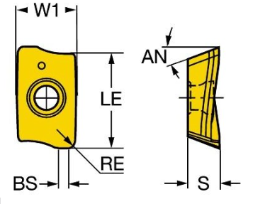 Przejdź do produktu Płytki wieloostrzowe R390 (10szt.)