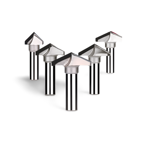 Przejdź do produktu Frez fazowy PCD - Diament - do obróbki drewna/ tworzywa V- kąt 90/120/130/135/150 stopni