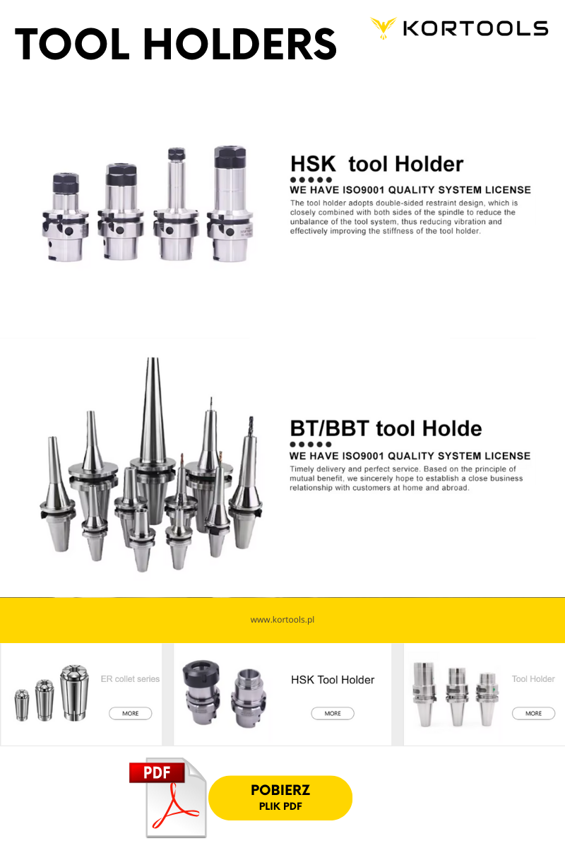 Katalog Oprawki narzędziowe Kortools - kliknij, aby otworzyć